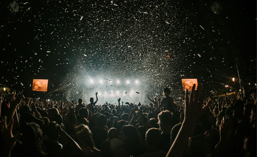 Festival im Dunkeln